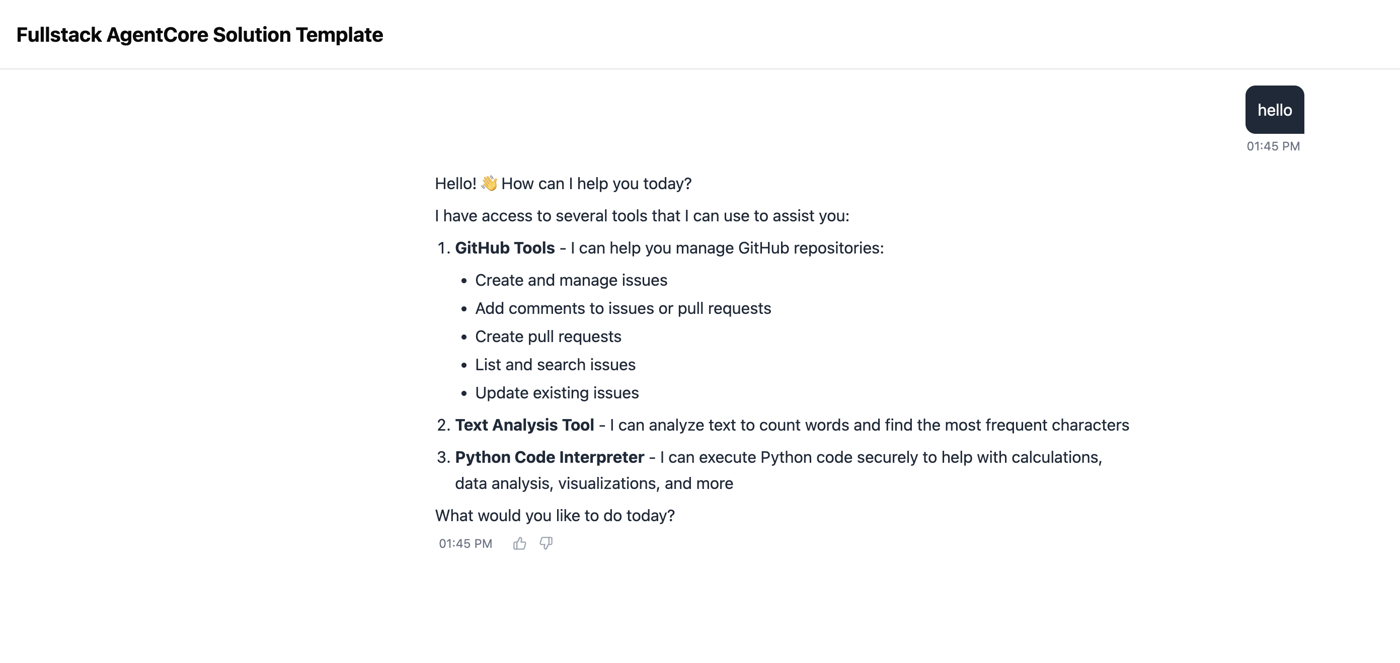 AgentSOAR running after first deploy